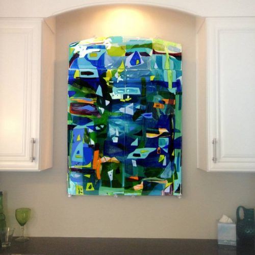Fused Glass Wall Art Panels (Photo 1 of 25)