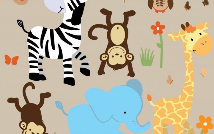 20 Collection of Jungle animal Wall Art