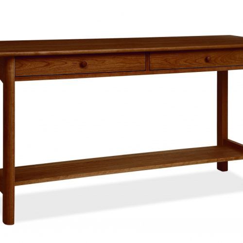 Heartwood Cherry Wood Console Tables (Photo 6 of 20)