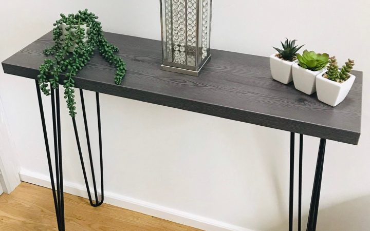 The 20 Best Collection of Smoke Gray Wood Console Tables