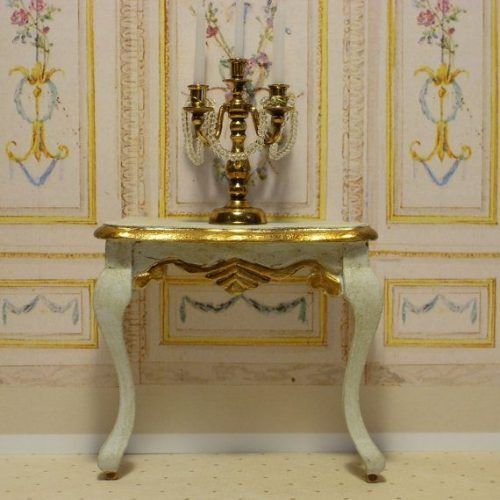 Gray And Gold Console Tables (Photo 13 of 20)