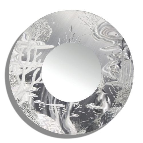 Contemporary Abstract Round Wall Decor (Photo 4 of 20)