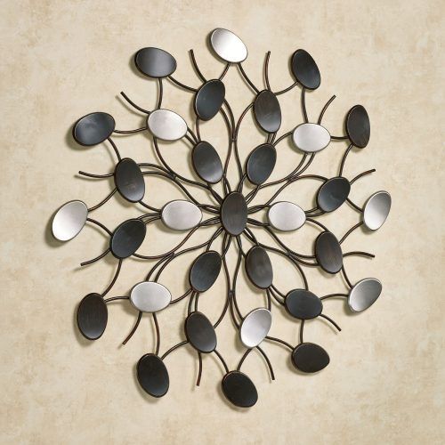Contemporary Abstract Round Wall Decor (Photo 3 of 20)