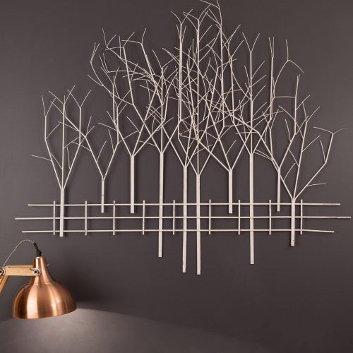 Contemporary Forest Metal Wall Decor (Photo 16 of 20)