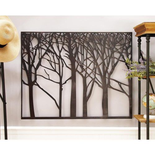 Contemporary Iron Leaves Wall Decor By Winston Porter (Photo 10 of 20)