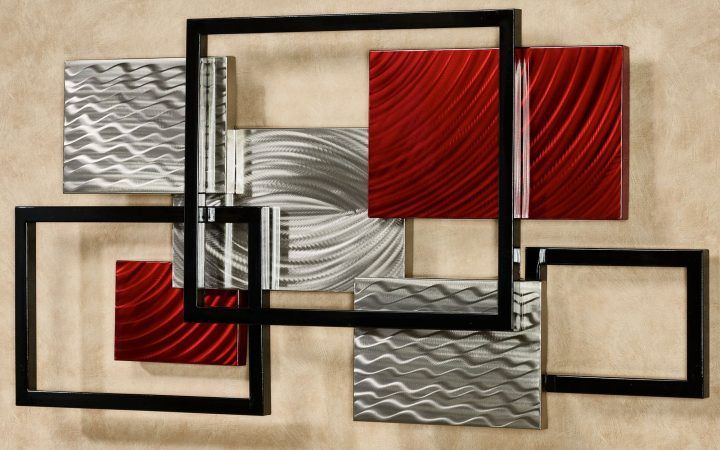 20 Ideas of Geometric Modern Metal Abstract Wall Art