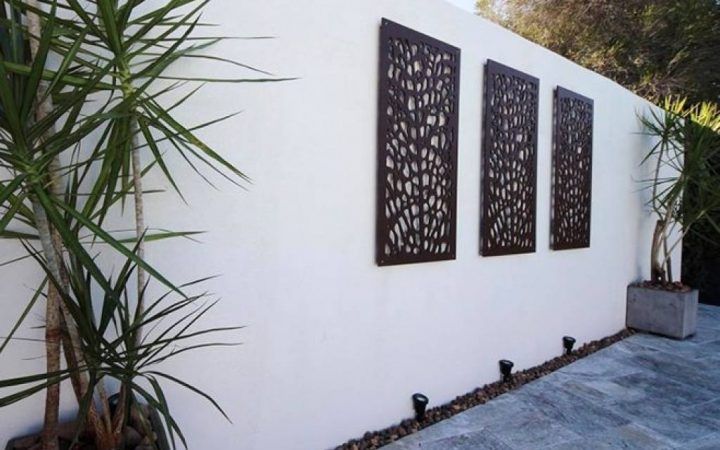 20 Ideas of Modern Outdoor Wall Art