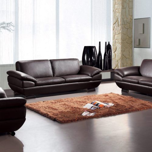3 Piece Leather Sectional Sofa Sets (Photo 17 of 20)