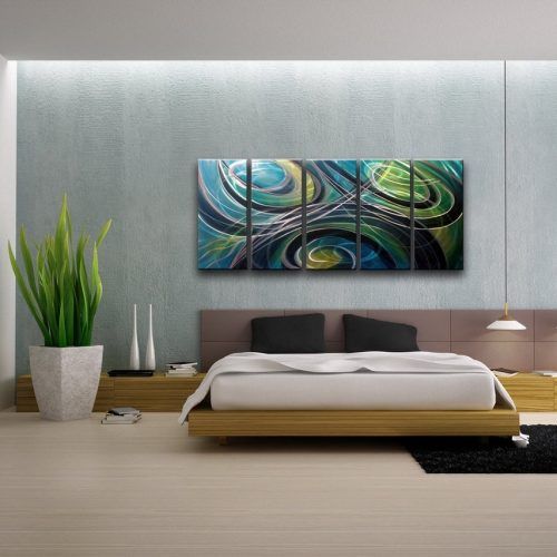 Abstract Wall Art For Bedroom (Photo 6 of 21)