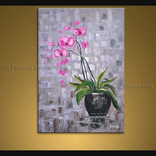 Orchid Canvas Wall Art (Photo 7 of 15)
