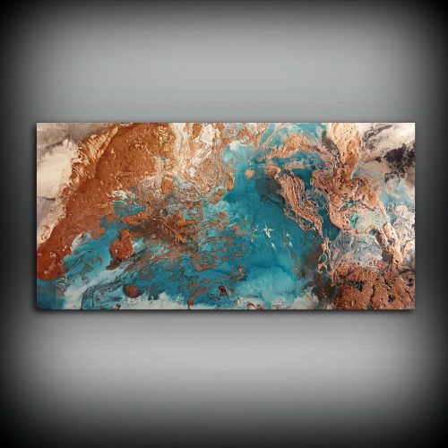Abstract Copper Wall Art (Photo 17 of 20)