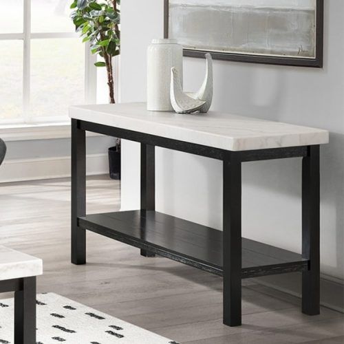 Black And White Console Tables (Photo 5 of 20)