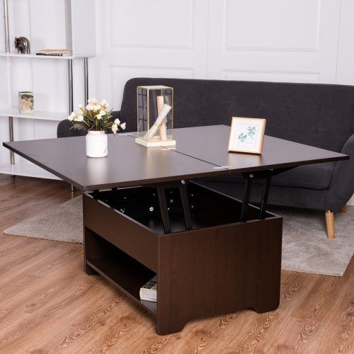 Lift Top Coffee Tables With Hidden Storage Compartments (Photo 8 of 20)