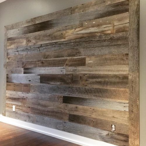 Wood Wall Accents (Photo 2 of 15)