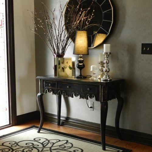 Round Iron Console Tables (Photo 19 of 20)