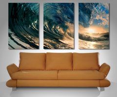 20 Collection of Three Panel Wall Art