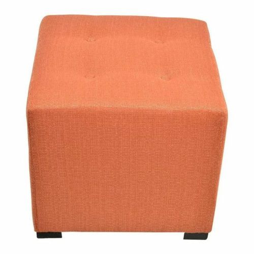 Solid Cuboid Pouf Ottomans (Photo 17 of 20)