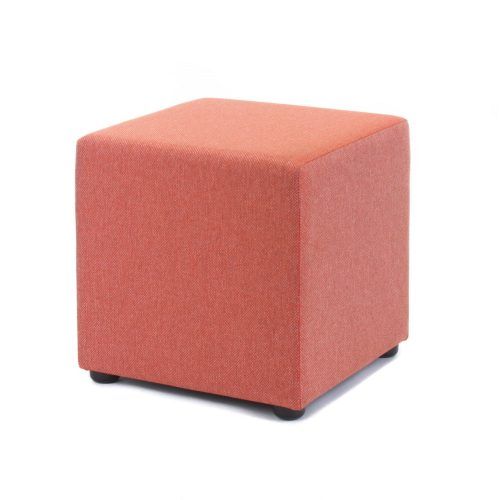 Solid Cuboid Pouf Ottomans (Photo 16 of 20)