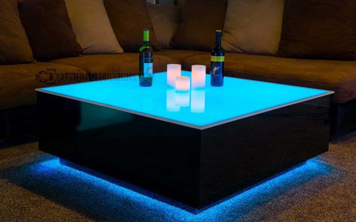 20 The Best Coffee Tables with Led Lights