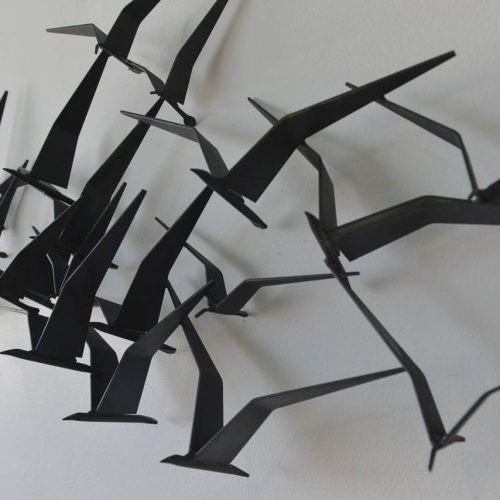 Metal Wall Art Birds In Flight (Photo 5 of 20)