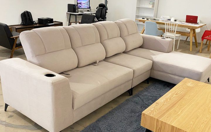 The 20 Best Collection of L-shaped Couches with Adjustable Backrest