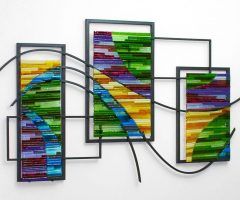 25 Ideas of Fused Glass Wall Art Hanging