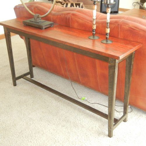 Reclaimed Wood Console Tables (Photo 10 of 20)