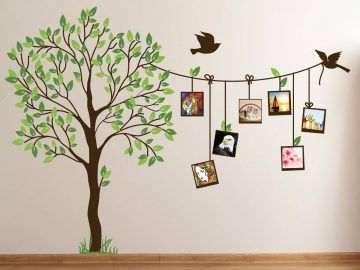 Painted Trees Wall Art