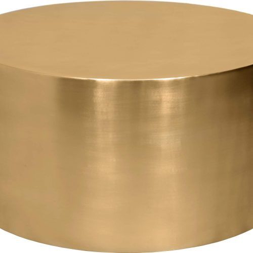 Satin Gold Coffee Tables (Photo 6 of 20)