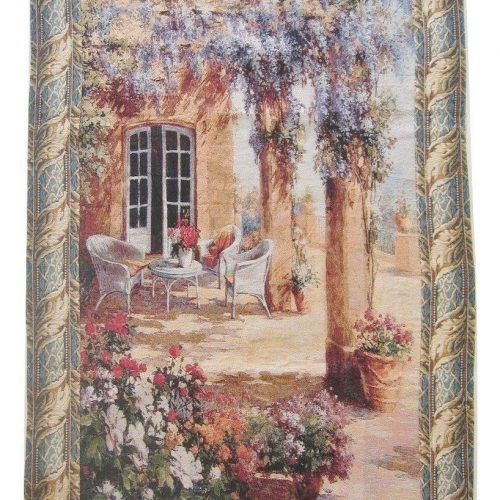 Blended Fabric Classic French Rococo Woven Tapestries (Photo 2 of 20)
