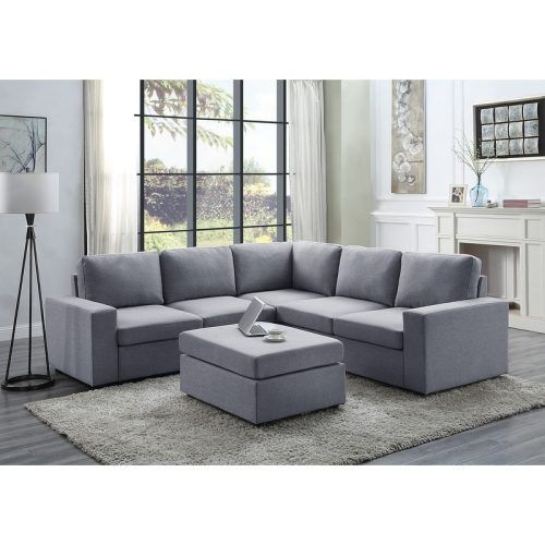 6-Seater Sectional Couches (Photo 2 of 20)