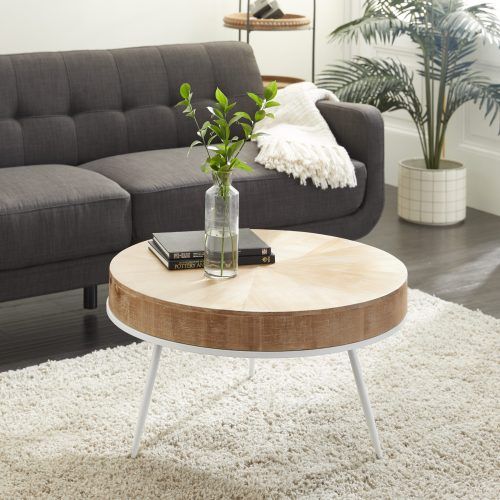 Coffee Tables With Round Wooden Tops (Photo 1 of 20)