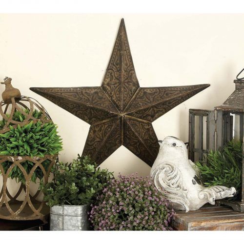 3 Piece Star Wall Decor Sets (Photo 5 of 20)