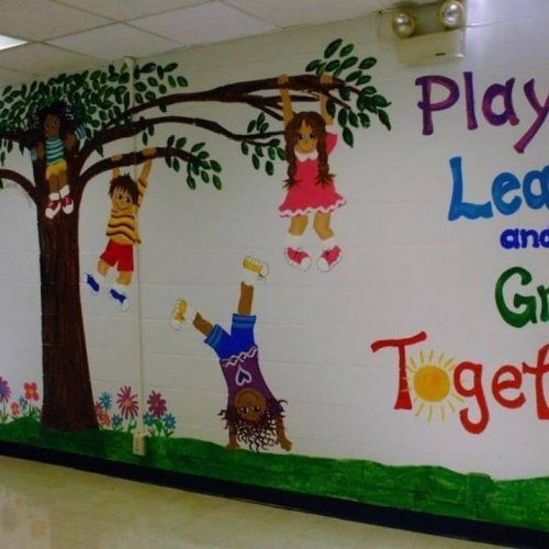 Preschool Wall Decoration (Photo 22 of 30)