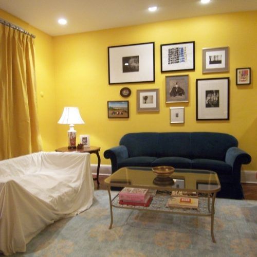 Yellow Wall Accents (Photo 15 of 15)