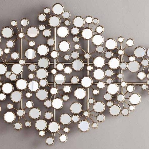 Metal Wall Art With Mirrors (Photo 9 of 20)