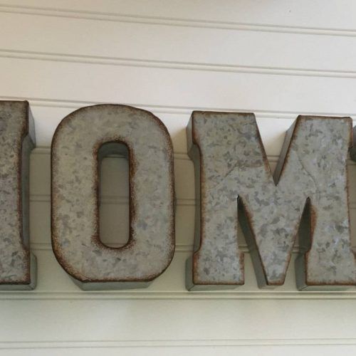 Metal Wall Art Letters (Photo 4 of 20)