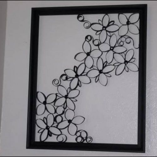 Faux Wrought Iron Wall Art (Photo 2 of 30)