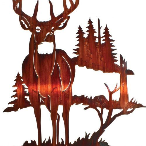Deer Metal Wall Art (Photo 2 of 20)