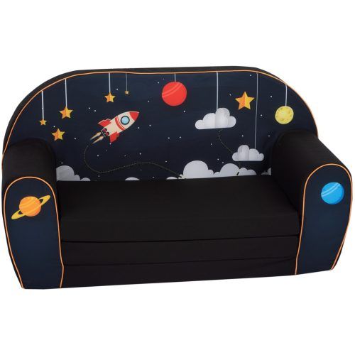 2 In 1 Foldable Children'S Sofa Beds (Photo 2 of 20)