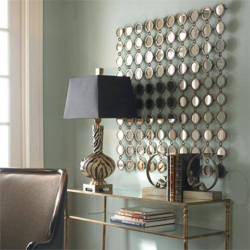 Metal Wall Art With Mirrors (Photo 6 of 20)