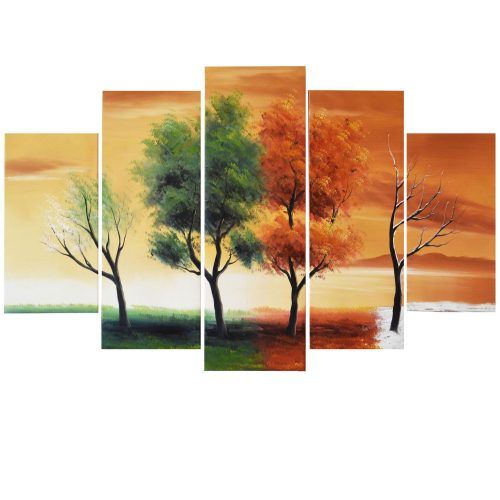 Abstract Nature Canvas Wall Art (Photo 1 of 20)