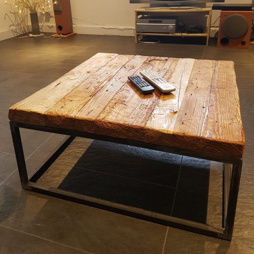Reclaimed Wood Coffee Tables (Photo 7 of 20)