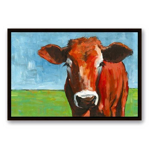 Cow Canvas Wall Art (Photo 10 of 20)