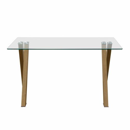 Rectangular Glass Top Console Tables (Photo 18 of 20)
