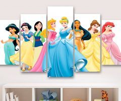 Top 20 of Disney Princess Wall Art