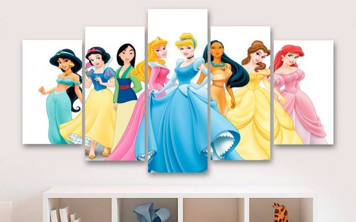 Top 20 of Disney Princess Wall Art