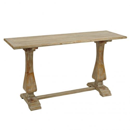 Natural Wood Console Tables (Photo 12 of 20)
