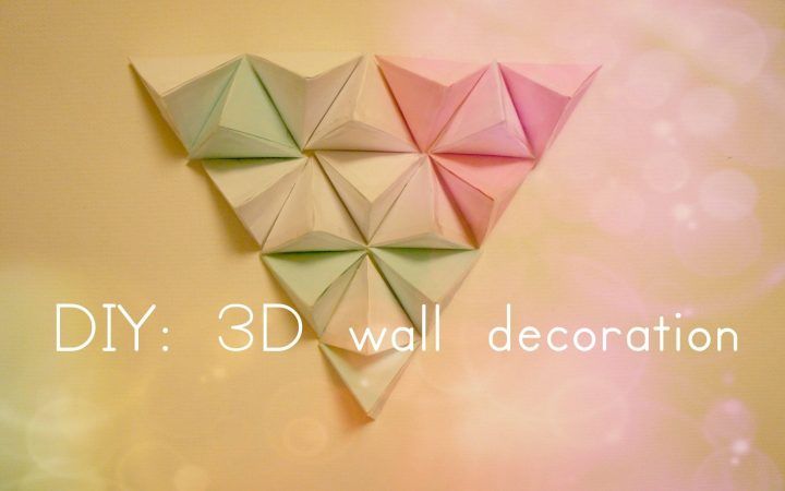 The Best Diy 3d Paper Wall Art