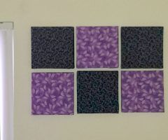 15 The Best Purple Fabric Wall Art
